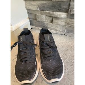 Adidas D96454 Purebounce+  Womens Running Sneakers Shoes - Grey and purple 7